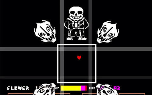 sans和papyrus雙重審判(bad time sans)