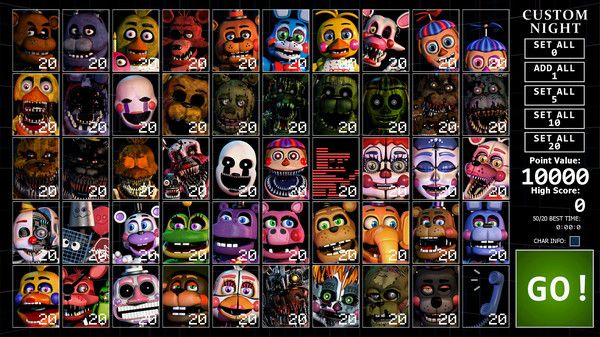 终极自定义夜(Ultimate Custom Night)