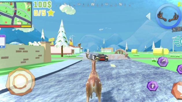 流氓鹿都市战‪争