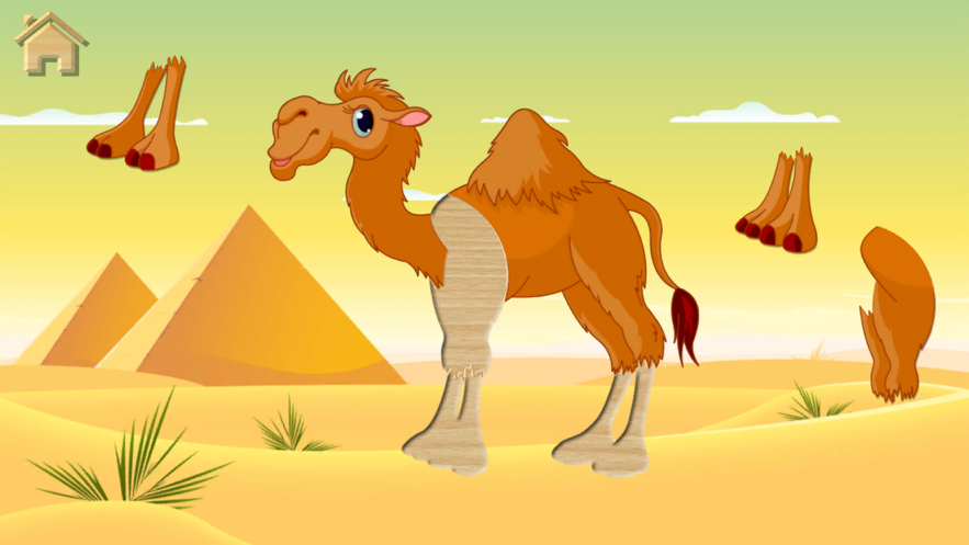 动物契合(Kids Animal Jigsaw Puzzle)