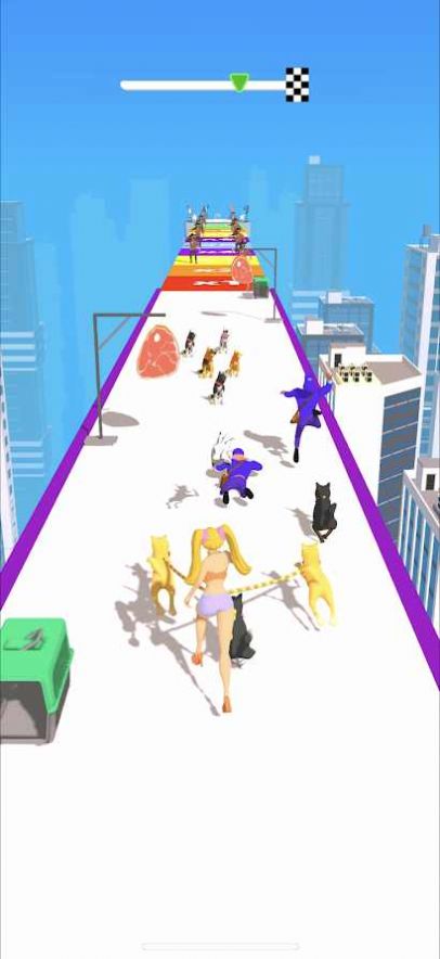 遛狗赛跑(Dog Walker)