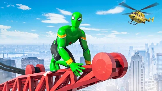 黑帮开放世界城(Miami Rope Hero Spider Gangster)