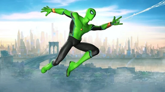 黑帮开放世界城(Miami Rope Hero Spider Gangster)