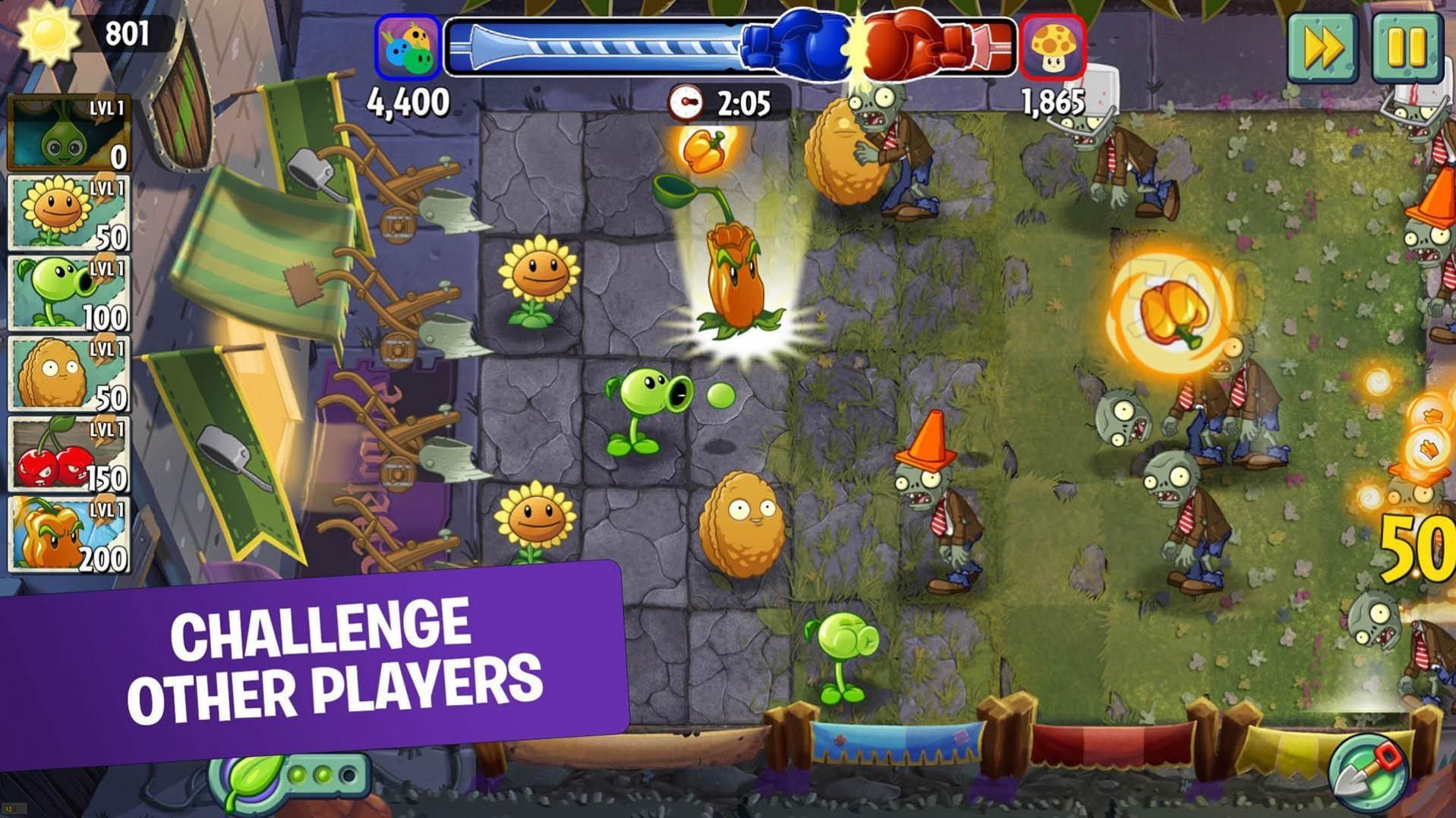 pvz2shuttle重制版(Plants vs. Zombies 2)