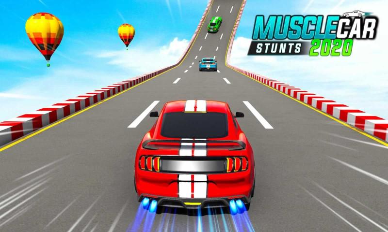 肌肉车特技表演(Muscle Car Stunts 2020)