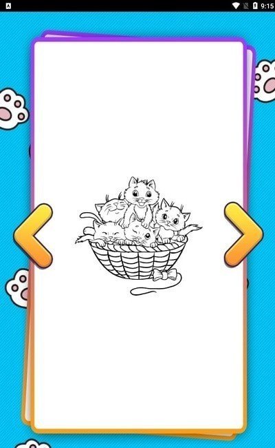 猫咪涂色(Colorful Cats)