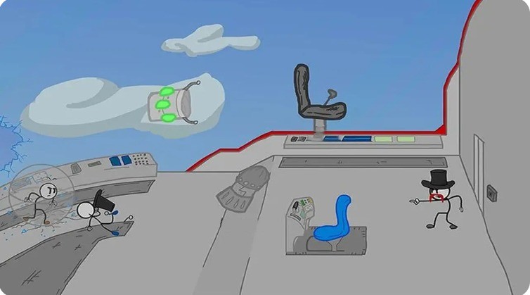 火柴人亨利潜入飞艇