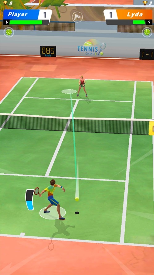 網(wǎng)球碰撞3D(Tennis Clash 3D)