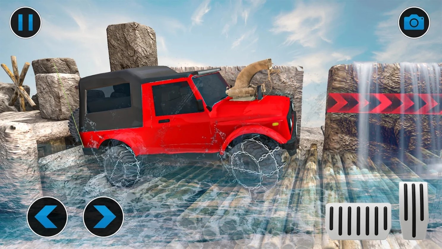 越野駕駛2021(Mega Truck Offroad driving games)