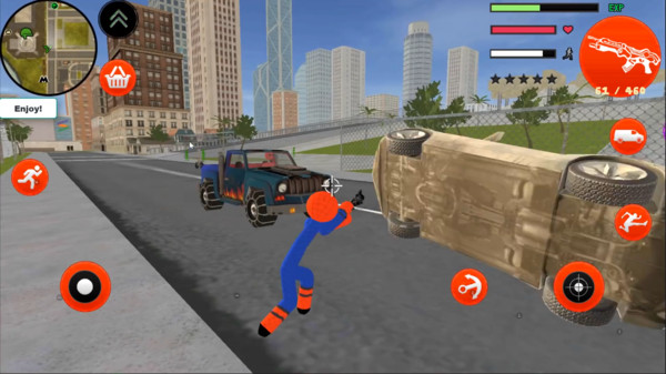 火柴人蜘蛛绳英雄