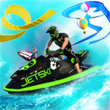 极限摩托艇特技驾驶模拟器(Jetski Stunt Game)