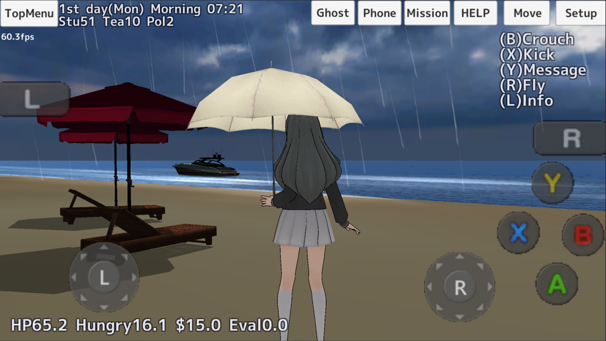 校园女生模拟器2022最新版中文版(SchoolGirls Simulator)