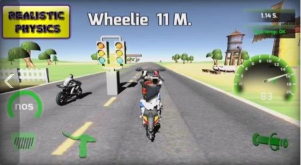 摩托车飙车(Motorbike Drag racing)