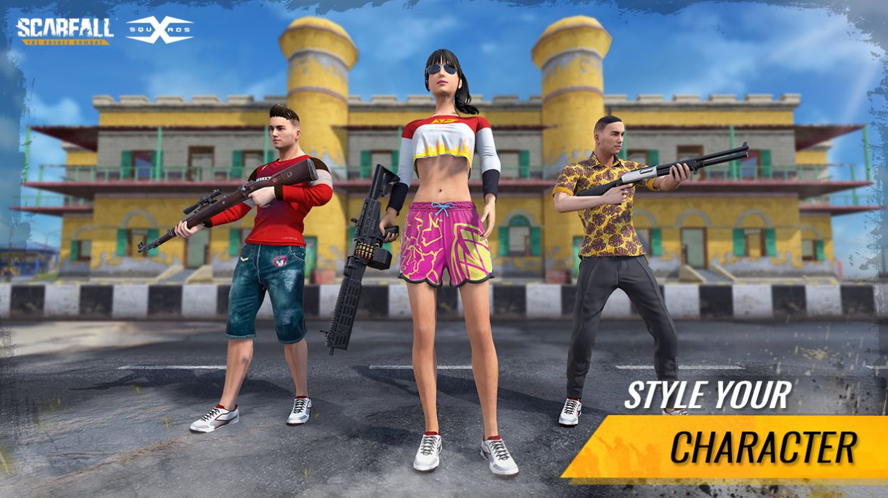 皇家战斗吃鸡手游(ScarFall)