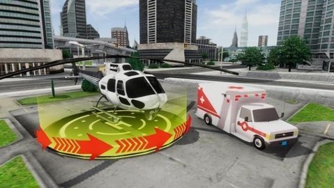 直升机救援挑战(Flying Car Ambulance)
