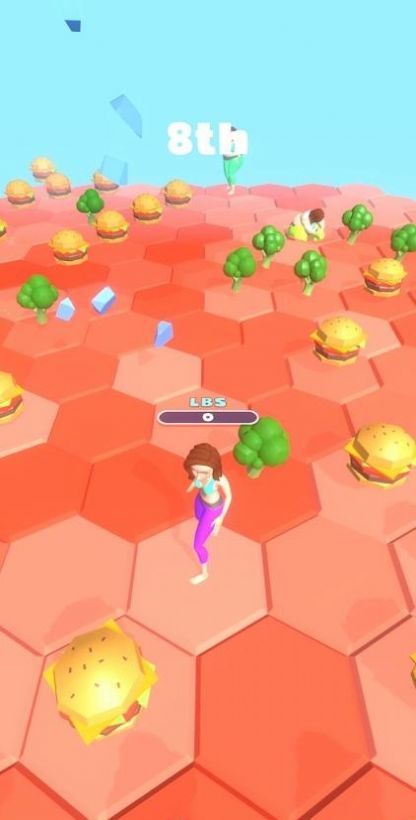 吃胖砸地竞赛(Tile Breaker)