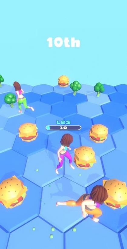 吃胖砸地竞赛(Tile Breaker)