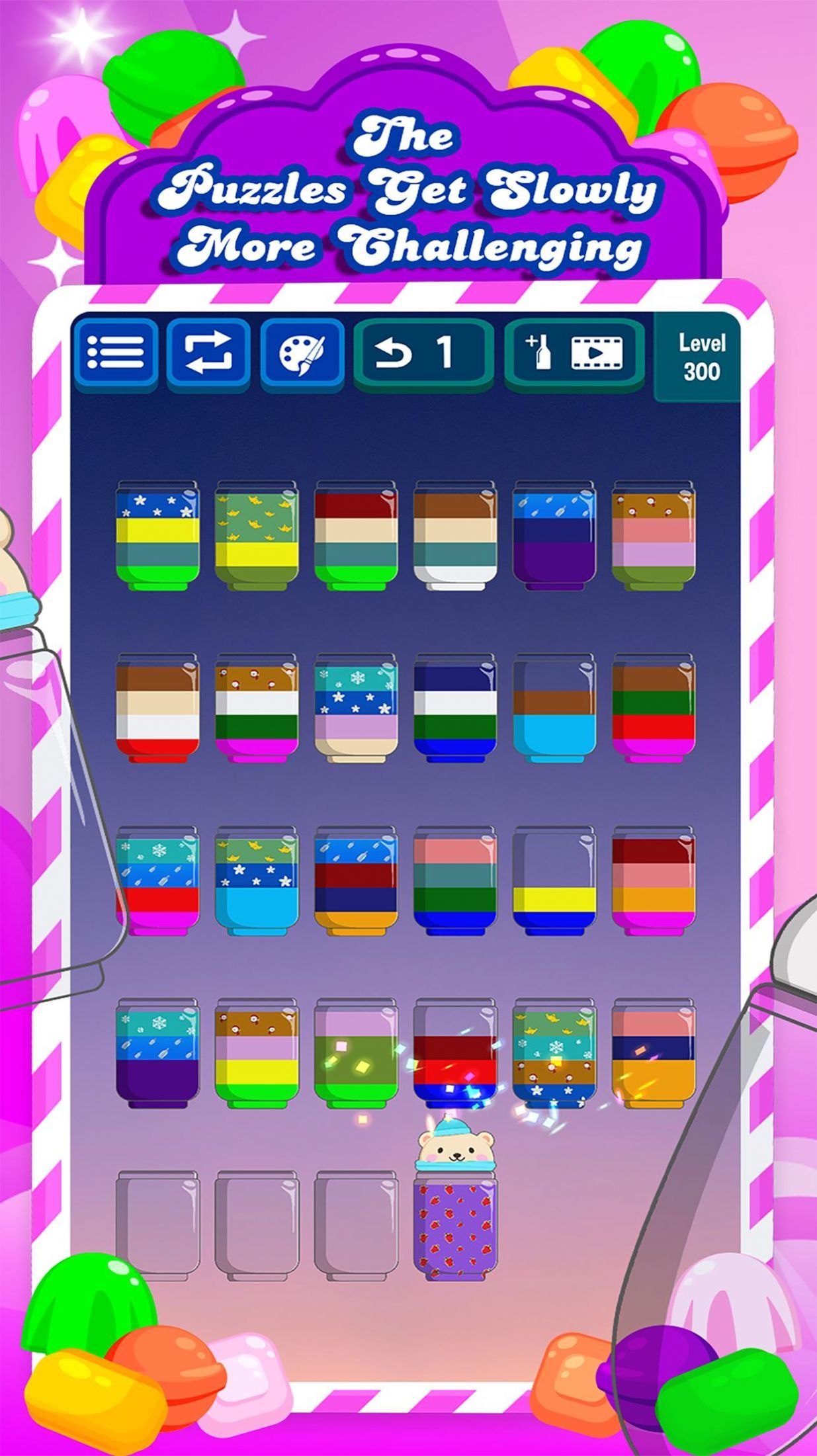 液体排序难题(Liquid Sort Puzzle)