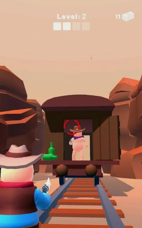  西部布娃娃射击(Shooting Guns West)