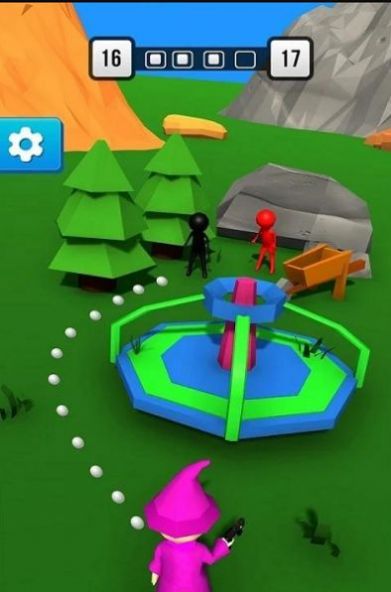 弧线弹道术(Swing Bullet Shooting Games)