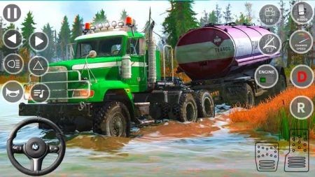 越野泥浆卡车驾驶(Offroad Mud Driving Truck Games)