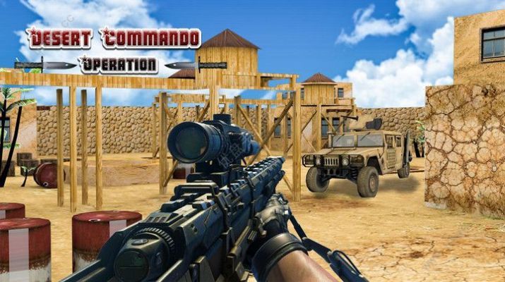 突击队沙漠行动(Commando Desert Operation)