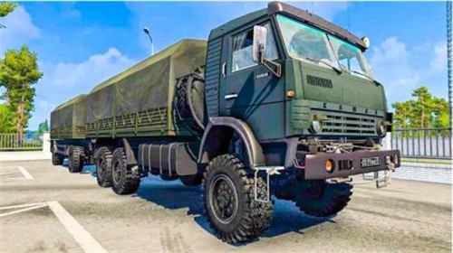 军队货车驾驶3D(Army cargo truck driving 3d)