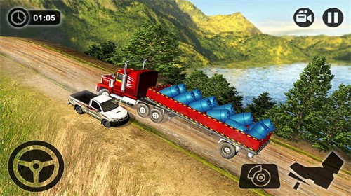 军队货车驾驶3D(Army cargo truck driving 3d)