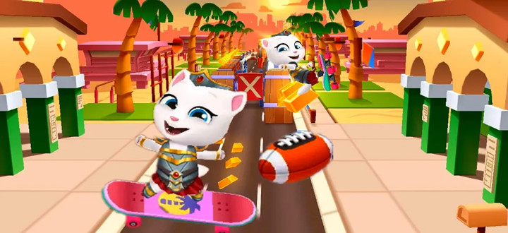 汤姆猫跑酷版本大全