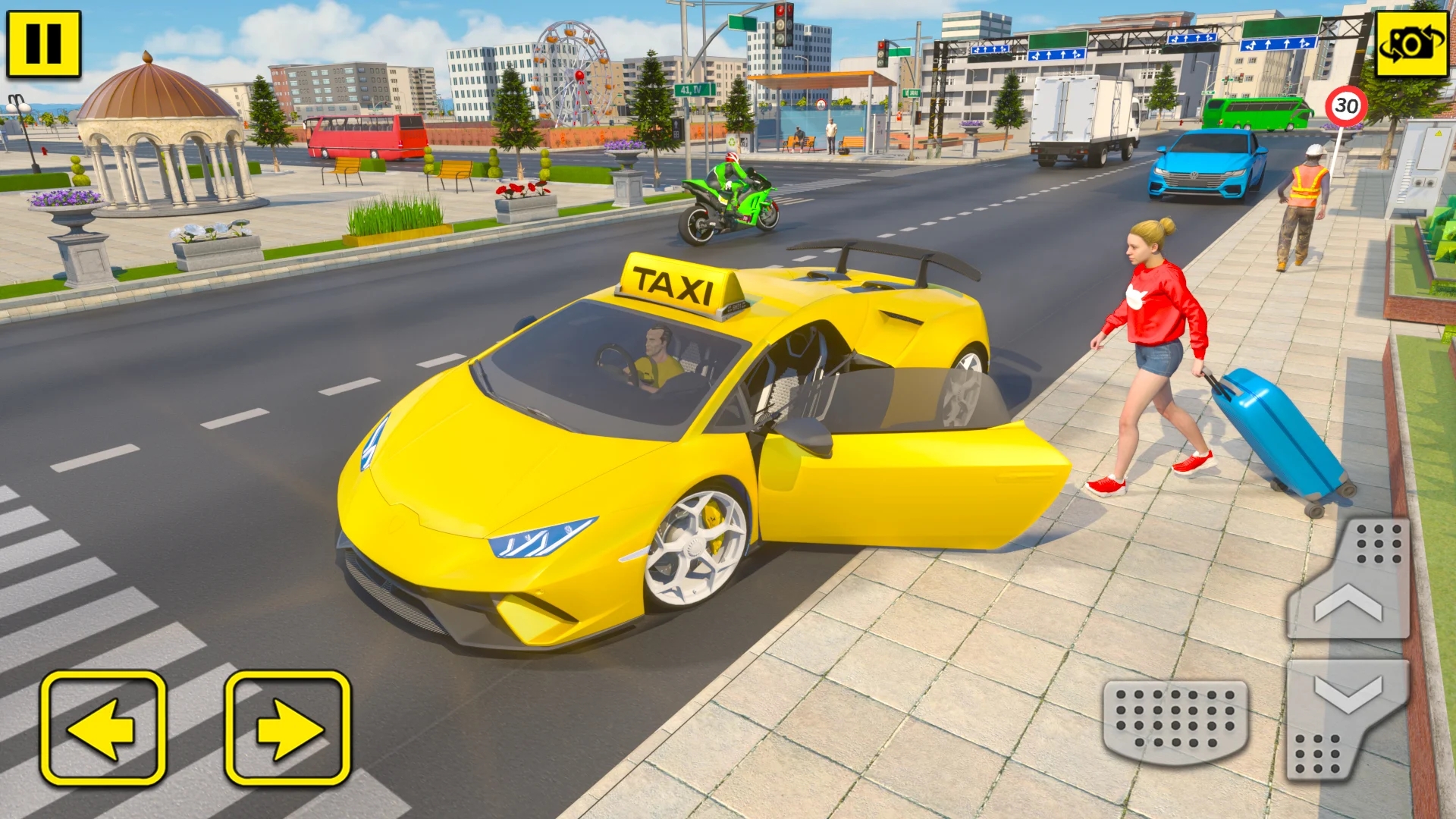 城市模擬出租車(City Taxi Simulator Taxi games)