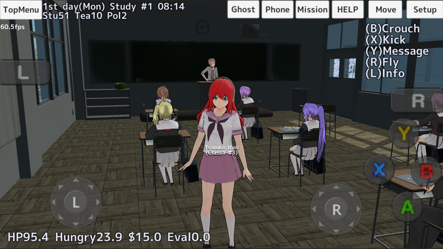 校园女生模拟器超美模组mod(SchoolGirls Simulator)