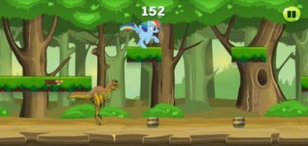 我的小馬大戰(zhàn)恐龍(My Pony vs the dinosaur : jungle running adventure)