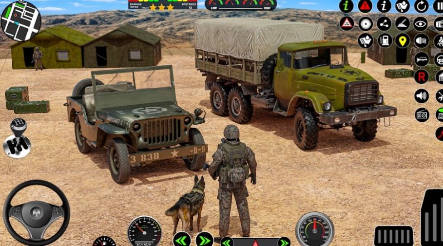 陆军卡车物资运输模拟器(Army Truck Simulator 2023 Game)