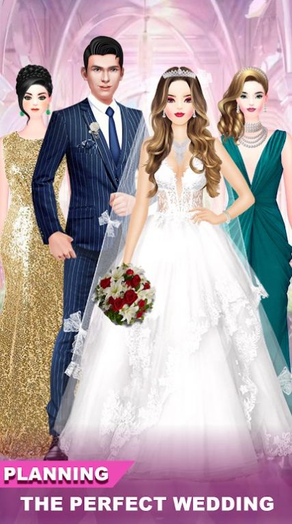 婚纱时尚打扮(Bridal Wedding Fashion Dressup)