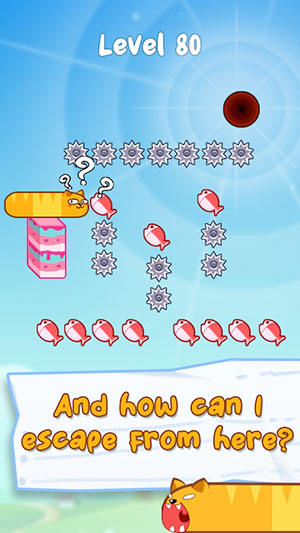 贪婪蠕虫饥饿的猫(Greedy Worm:Hungry Cat)