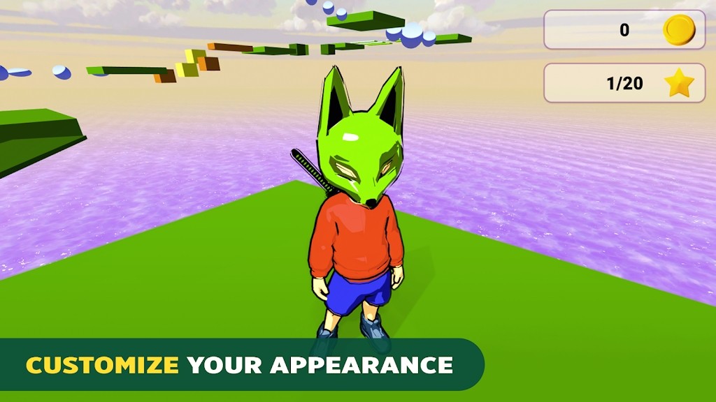 跑酷跳跃极限运动(Parkour Jumping: Extreme Obby)