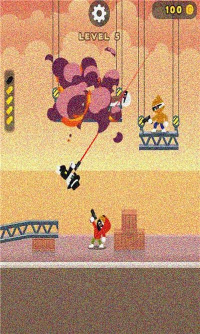 黑衣人枪炮派对A