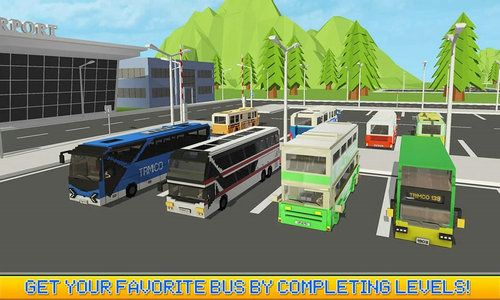 像素巴士司机(Blocky City Bus Driver SIM)