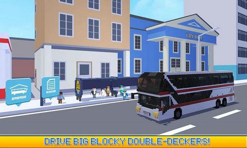 像素巴士司机(Blocky City Bus Driver SIM)