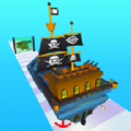 ջ(Pirate Stack - Runner Games)