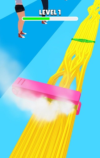 卷头发跑(Hair Roll)