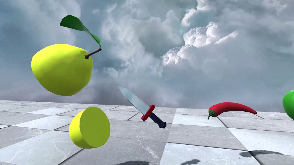 用刀切可食用的食物(Slime Sweep)