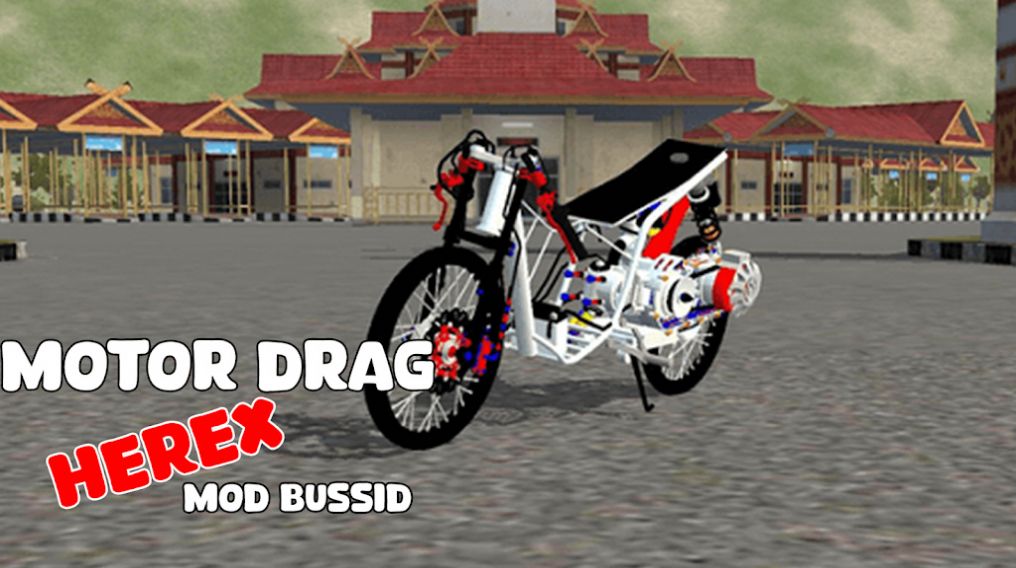 电机行驶的摩托车(Mod Motor Drag Herex Bussid)