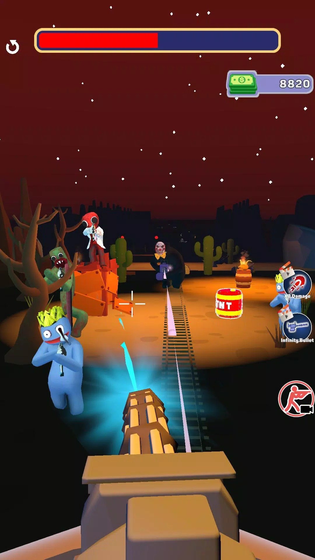 射击可怕的火车怪物(Shoot The Scary Train)