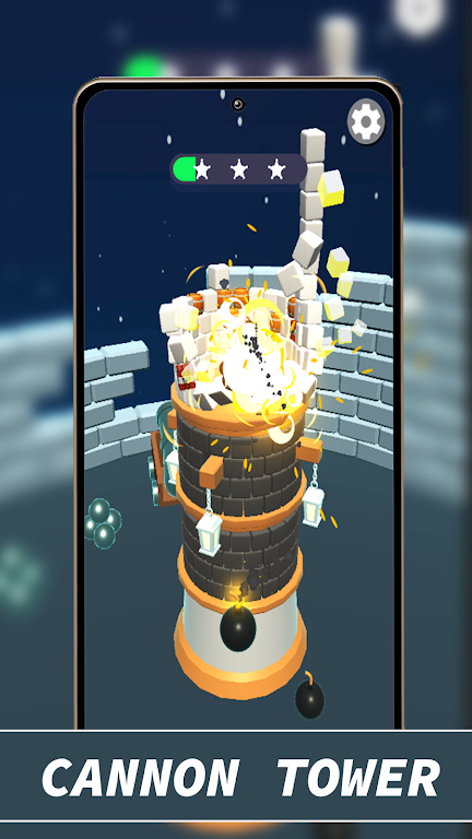 炮塔拆除游戲(Cannon Tower Demolition Game)