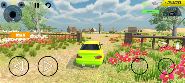 印度农村驾驶的过程(Indian Village Simulator 3d)