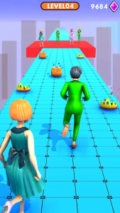 时尚女孩跑酷化妆挑战(Fashion Girl Run Makeover Game)