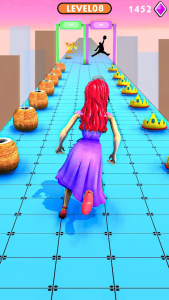 时尚女孩跑酷化妆挑战(Fashion Girl Run Makeover Game)