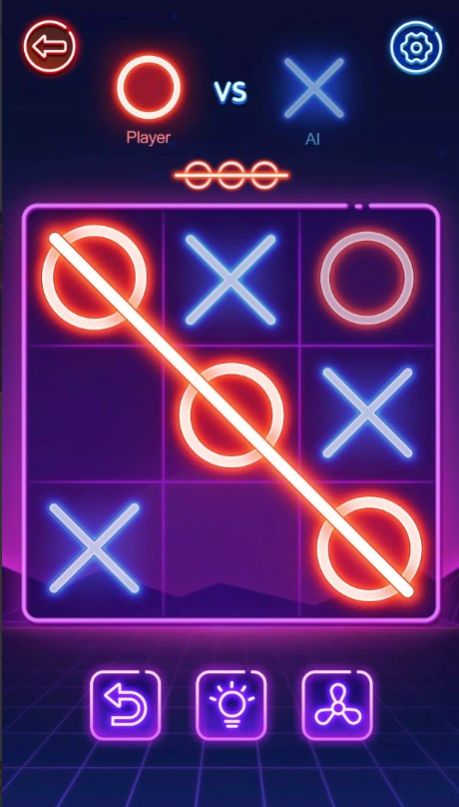 圈圈叉叉双人井字棋(Tic Tac Toe)