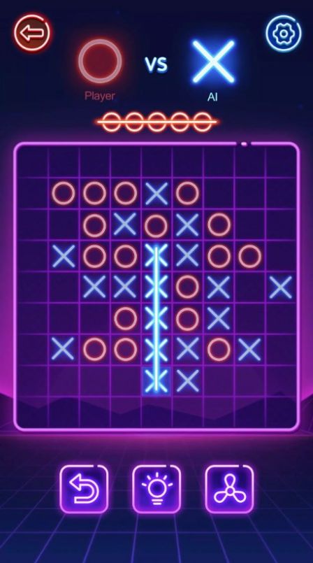 圈圈叉叉双人井字棋(Tic Tac Toe)